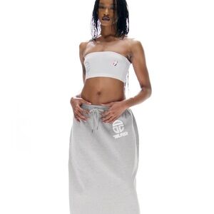 Telfar Light Gray Sweatskirt